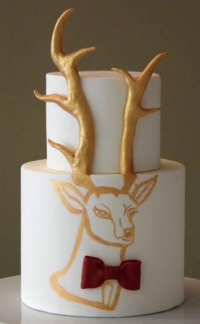 "Deer" - Cake by Sugar Addict by Alexandra Alifakioti