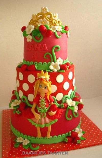 Strawberrie princess - Cake by Daantje