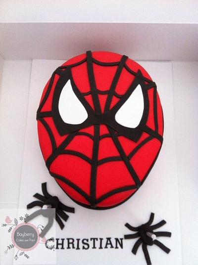 Spider-man cake - Cake by Cathy Moilan