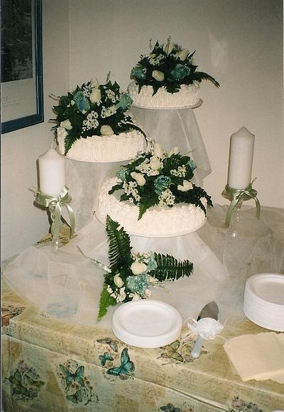 Wedding cake - Cake by Monica