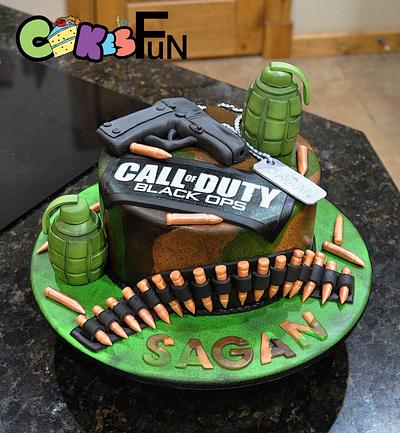 Call of Duty - Cake by Cakes For Fun