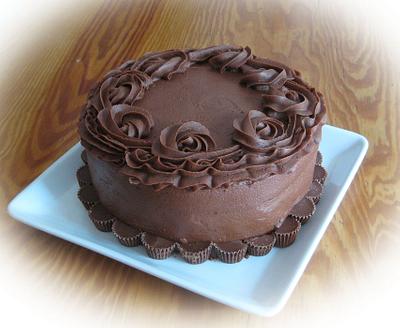 Peanut Butter Chocolate - Cake by Wendy Army