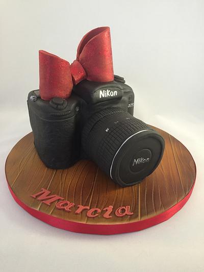 Camera Cake - Cake by SugarLoafTreats