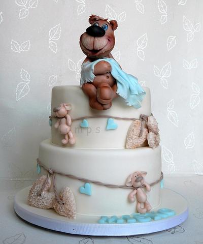 Christening cake - Cake by lamps