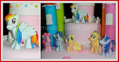 My Little Pony's Castle - Cake by  Brenda Lee Rivera 