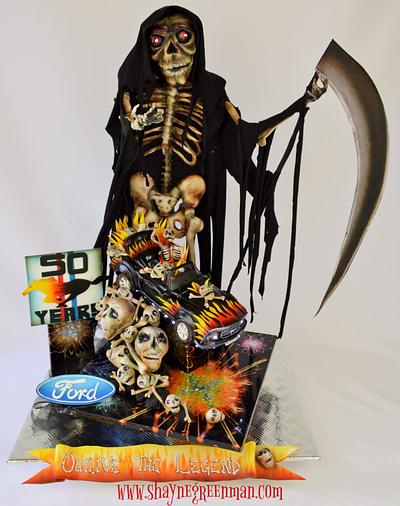  'Outliving The Legend'  - Cake by Shayne Greenman