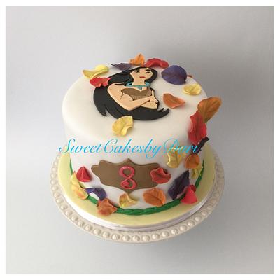 Pocahontas "Colors of the Wind" Cake - Cake by SweetCakesbyDari