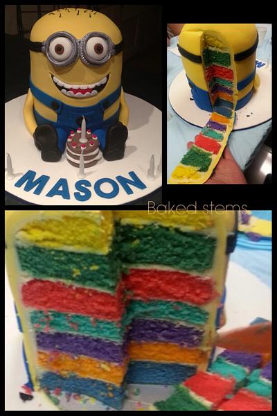 Minion! - Cake by Baked Stems