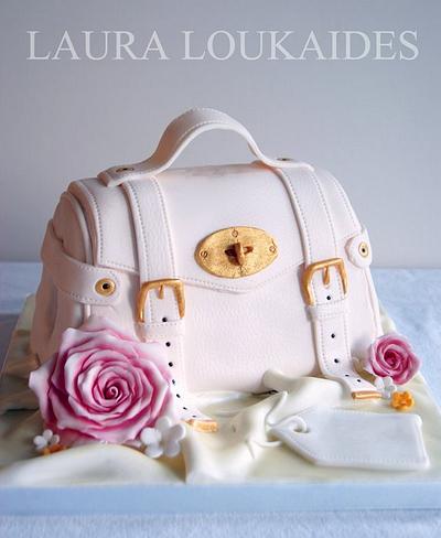 Little Pink Bag - Cake by Laura Loukaides