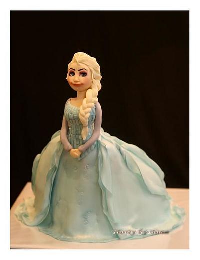 My first Elsa - Cake by grasie