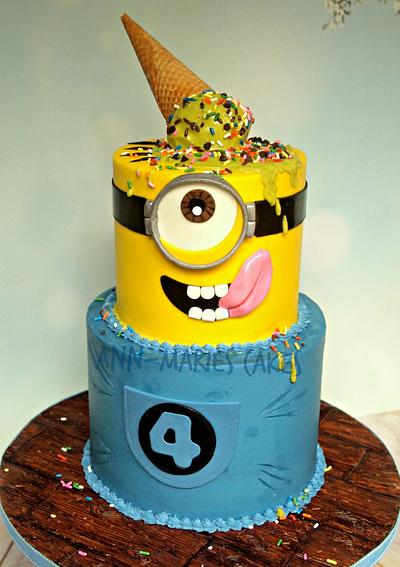 Minion Ice Cream Party - Cake by Ann-Marie Youngblood