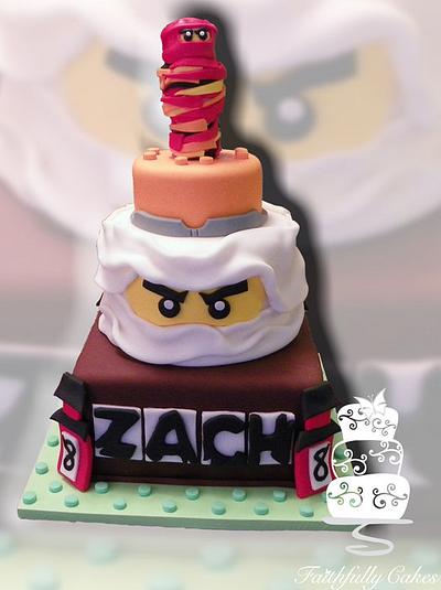 Lego Ninjago - Cake by FaithfullyCakes