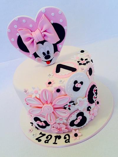 Minnie my fave mouse xxxx - Cake by Rachel.... Pretty little cakes x