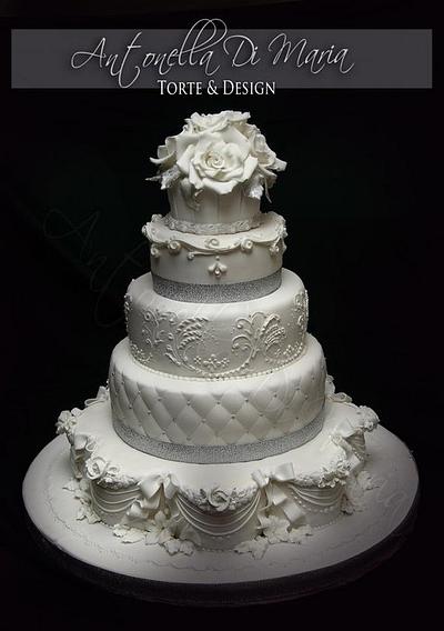 silver anniversary  - Cake by Antonella Di Maria