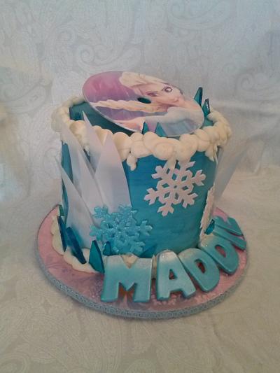 Frozen CD cake - Cake by Sweet ObsesShan