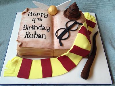 Harry potter book  - Cake by Ruth