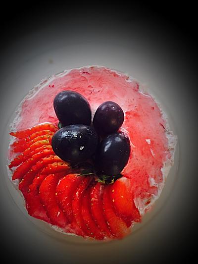 Jerry berry strawberry  - Cake by Patisserie by vandana
