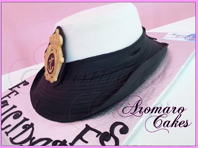 Gorro militar mujer - Cake by AROMARO CAKES