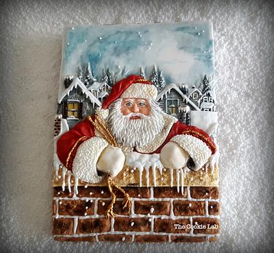 Santa is coming soon....! - Cake by The Cookie Lab  by Marta Torres