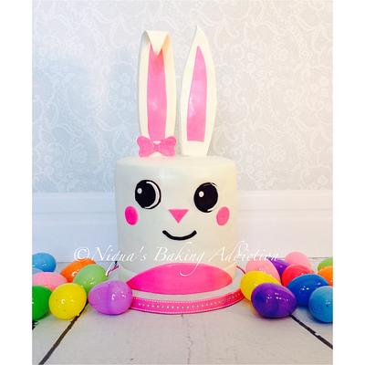 Easter Bunny Cake - Cake by Cake'D By Niqua