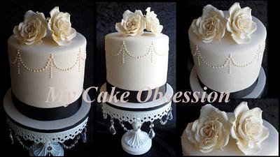 Kristy's Wedding cake - Cake by My Cake Obsession