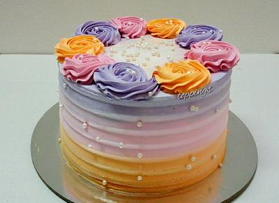 ombre - Cake by toppings