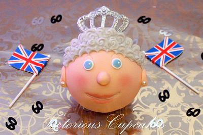 More Diamond Jubilee Cupcakes - Cake by Victorious Cupcakes