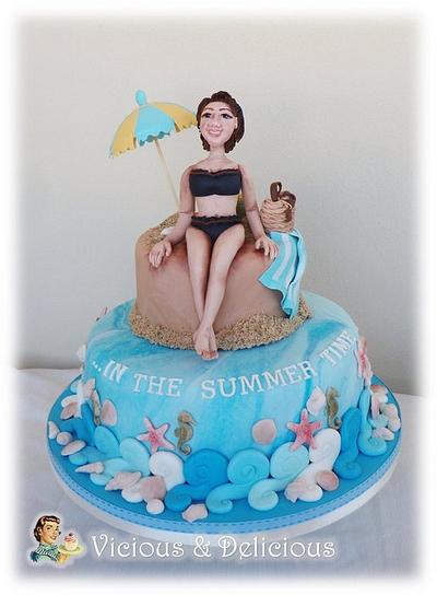 In the summer time... - Cake by Sara Solimes Party solutions