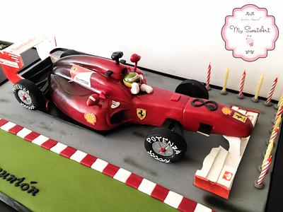Fórmula 1 Car - Cake by My Sweet Art
