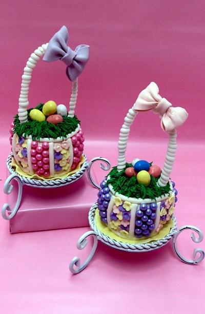 Easter baskets - Cake by diana casassa