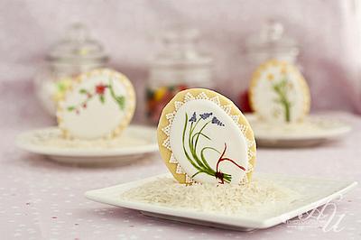 Hand painted cookies 2 - Cake by Tina Nguyen