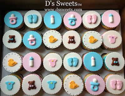 Baby Shower Cupcakes - Cake by Dawn