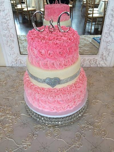 Wedding Cake - Cake by beth78148