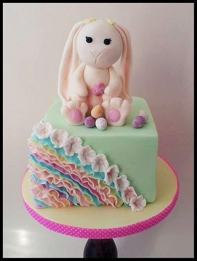 Spring bunny  - Cake by Time for Tiffin 