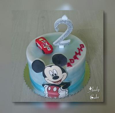 Mickey mouse birthday cake - Cake by AndyCake