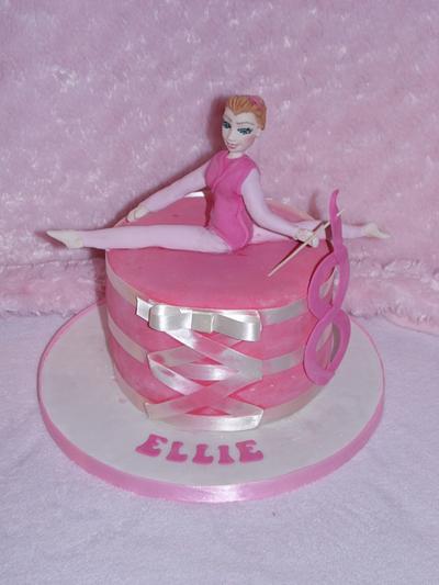 gymnastic/ballet Cake for an 8 year old - Cake by emma