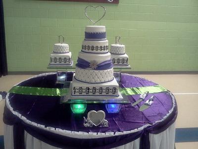 Wedding cake - Cake by FancySweets