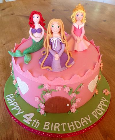 Disney princess cake - Cake by Cherry Delbridge