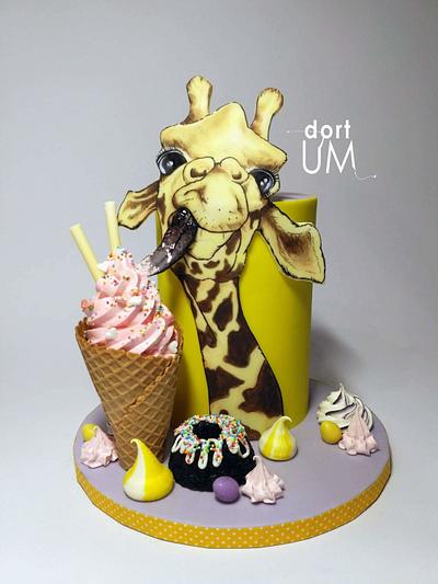 Giraffe... sweet lover - Cake by dortUM