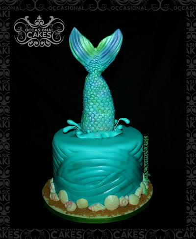 Mermaid tail - Cake by Occasional Cakes