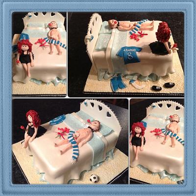 Frank Lampard cake! - Cake by Natalie Wells