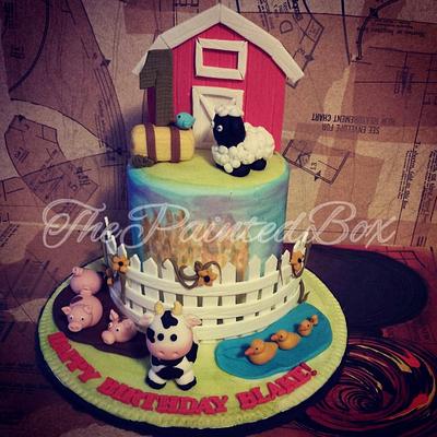 Another day on the Farm - Cake by The Painted Box