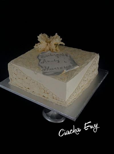 Wedding cake  - Cake by Ewa