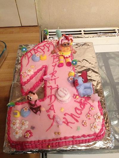 in the night garden number one cake - Cake by sumbi