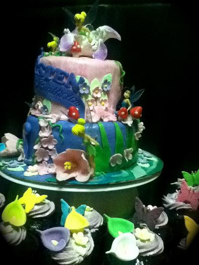 TinkerBell - Cake by May Aireene  Galvez