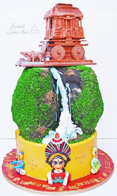 Karnataka- State in Southern India - Cake by Seema Acharya