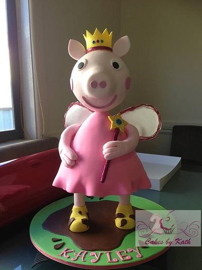 Peppa Pig - Cake by Cakes by Kath