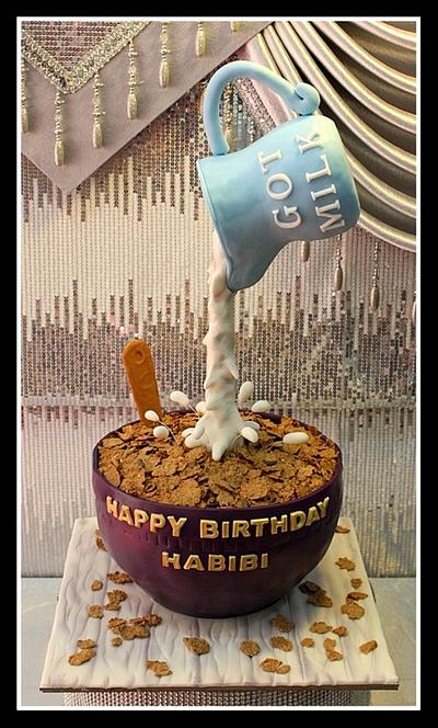Cereals and milk cake - Cake by The House of Cakes Dubai