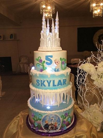 Frozen Cake - Cake by Michelle - Southern Charm Cakes