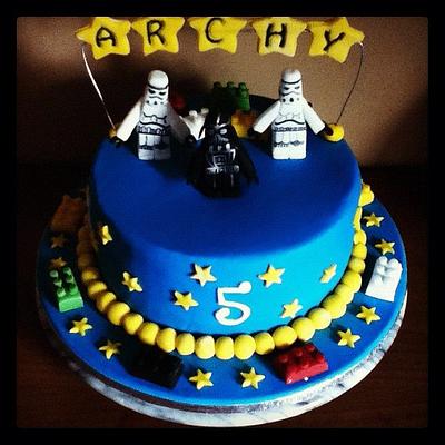 Star Wars Lego cake - Cake by Safron